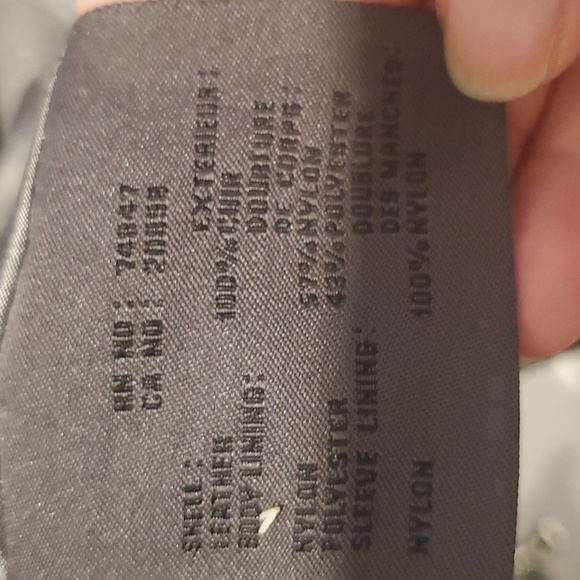 Marc New York Andrew Marc Black Genuine Leather Jacket (Medium) - Picture 7 of 14